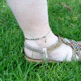 Bohemian Summer Picasso Stainless Steel Anklet Limited Edition
