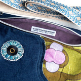 Purple Circles Millie Recycled Cross Body Sling Bum Bag NEW