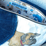 Old English Mastiff Millie Recycled Cross Body Sling Large