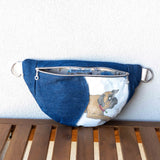Old English Mastiff Millie Recycled Cross Body Sling Large