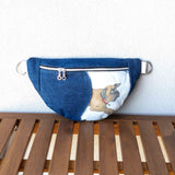 Old English Mastiff Millie Recycled Cross Body Sling Large