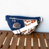 Vintage Autumn Flowers Millie Recycled Cross Body Sling Large