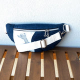 Greyhound Millie Recycled Cross Body Sling Bag Small