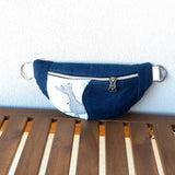 Greyhound Millie Recycled Cross Body Sling Bag Small