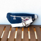 Day Of The Dead Millie Recycled Cross Body Sling Bag Small