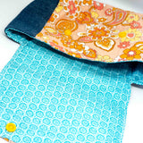 Pink Paisley Shopping Bag Pouch