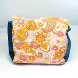 Pink Paisley Shopping Bag Pouch