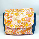 Pink Paisley Shopping Bag Pouch