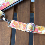 Psychedelic Floral Harper XL Upcycled Cross Body Bag