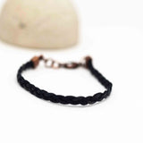 Various Colours 1x Flat Braided Bracelet (Unisex)