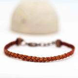 Various Colours 1x Flat Braided Bracelet (Unisex)
