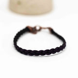 Various Colours 1x Flat Braided Bracelet (Unisex)