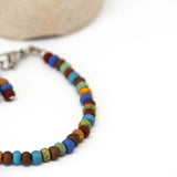 Aged Meiji Picasso Surfer Stainless Steel Bracelet
