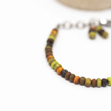 Aged Mosaic Surfer Stainless Steel Bracelet