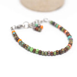 Aged Orangeade Picasso Surfer Stainless Steel Bracelet