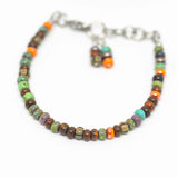 Aged Orangeade Picasso Surfer Stainless Steel Bracelet