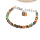 Aged Orangeade Picasso Surfer Stainless Steel Bracelet
