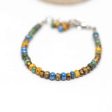 Blue Waves Picasso Surfer Stainless Steel Bracelet