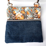 Mint Floral Harper Recycled Cross Body Bag