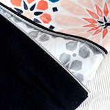 Navy Orange Floral Harper XL Recycled Cross Body Bag