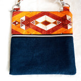 Orange Tribal Harper XL Recycled Cross Body Bag