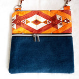 Orange Tribal Harper XL Recycled Cross Body Bag