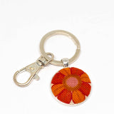 Vintage and Preloved Fabric Key Rings - Various Colours