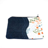 Japanese Embroidery Small Millie Pouch Purse