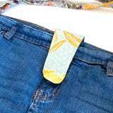 Tropical Large Denim Recycled Slouch Bag