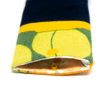 Orange Yellow Green Floral Soft Glasses Case