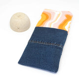 Summertime Denim Soft Glasses Case