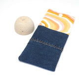 Summertime Denim Soft Glasses Case