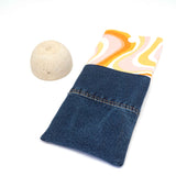 Summertime Denim Soft Glasses Case
