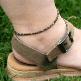 Indian Summer Picasso Copper Anklet Limited