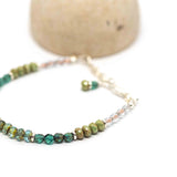 Green Picasso Sparkle Bracelet