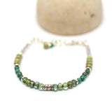 Green Picasso Sparkle Bracelet