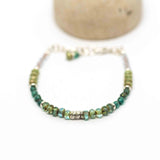 Green Picasso Sparkle Bracelet