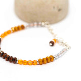 Orange Picasso Sparkle Bracelet