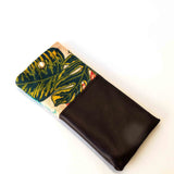 Red Green Tropical Soft Glasses Case