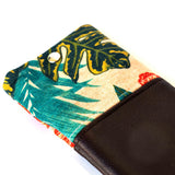 Red Green Tropical Soft Glasses Case